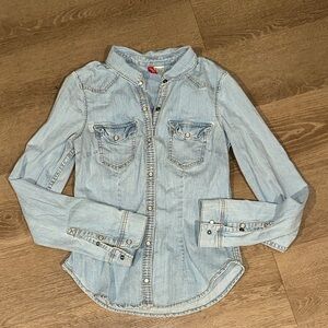 Divided Light Blue Jean Jacket